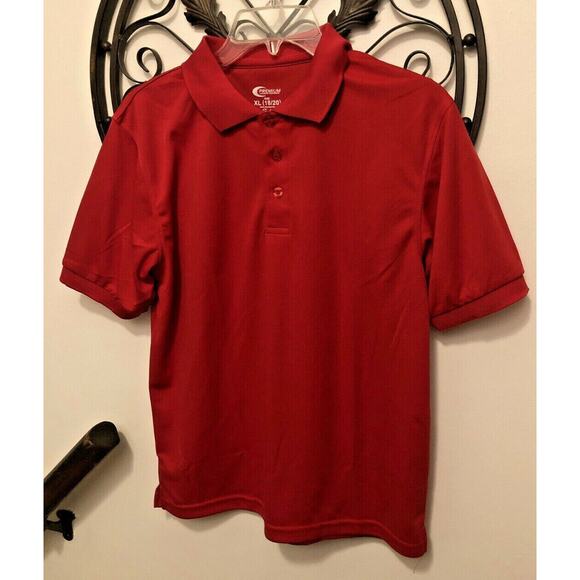 XL (18-20) Premium High Moisture Wicking Polo Golf Shirt NWT Boys Short Sleeve - Picture 8 of 9